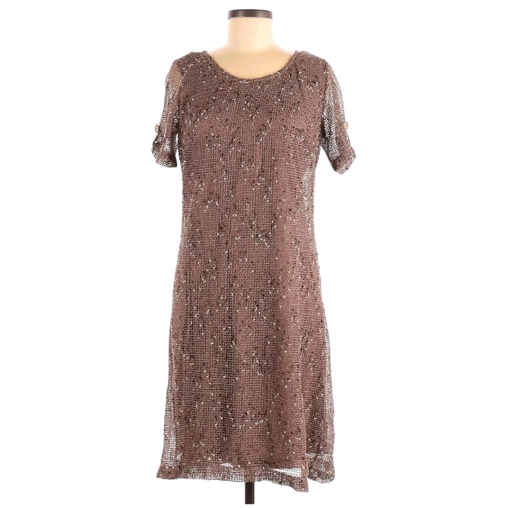 Short Sleeve Shift Dress sz XL
